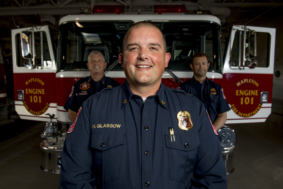 First fire chief in Mapleton discusses changes during his first year